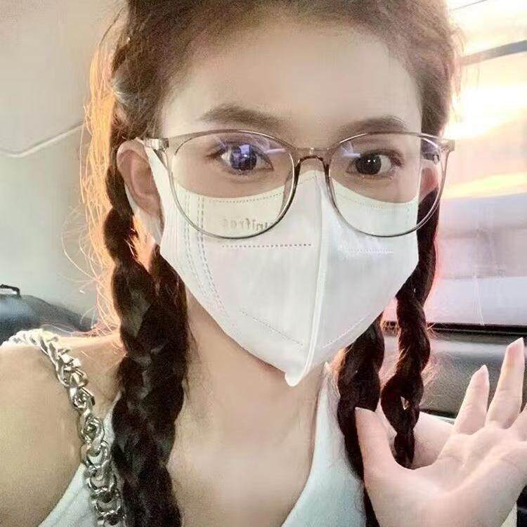 High-end wind-proof, sand-proof, flying-insect-proof, blue-ray radiation-proof cycling goggles, ultra-light, large-frame, slimming, non-prescription flat glasses