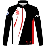 E -Sports Service System Custom Long -sleaved Suater Sweater Club Commune Соревнование по форме профессиональной индивидуальной e -Sports Jacket