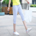 Quần thể thao crop quần nữ mùa hè mỏng mảnh quần short cotton thường xuyên quần harem phiên bản Hàn Quốc của quần chạy - Quần Harem quần bò nữ đẹp Quần Harem