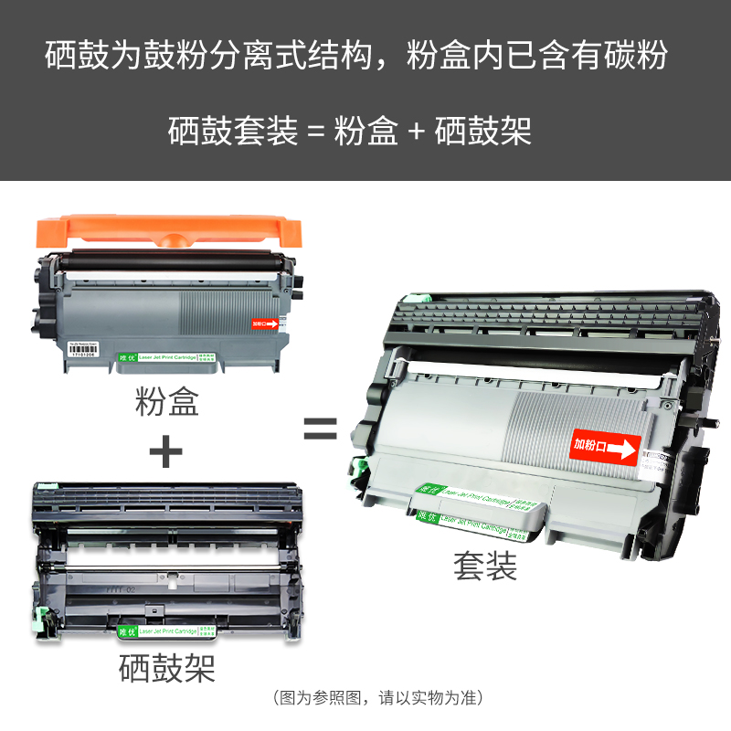 唯优适用ricoh理光FAX-211SG传真一体机硒鼓墨粉盒墨盒套鼓 - 图2