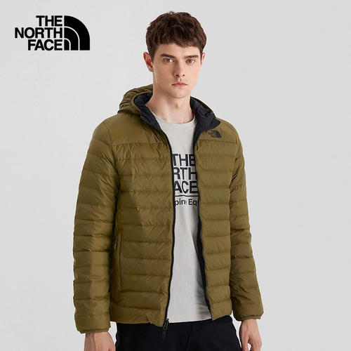 К северу от пухлой куртки к северу от пухлой куртки, открытый капюшон 700 пуха с бархатной курткой серого гуса 4ng3