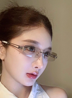 欧美时尚辣妹太阳镜女个性水银色