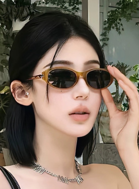 韩版2026新款白色时尚墨镜女高级感夏季显脸小遮阳太阳镜防紫外线