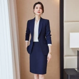 诗璐雅 Классический костюм, комплект, пиджак классического кроя, осенний