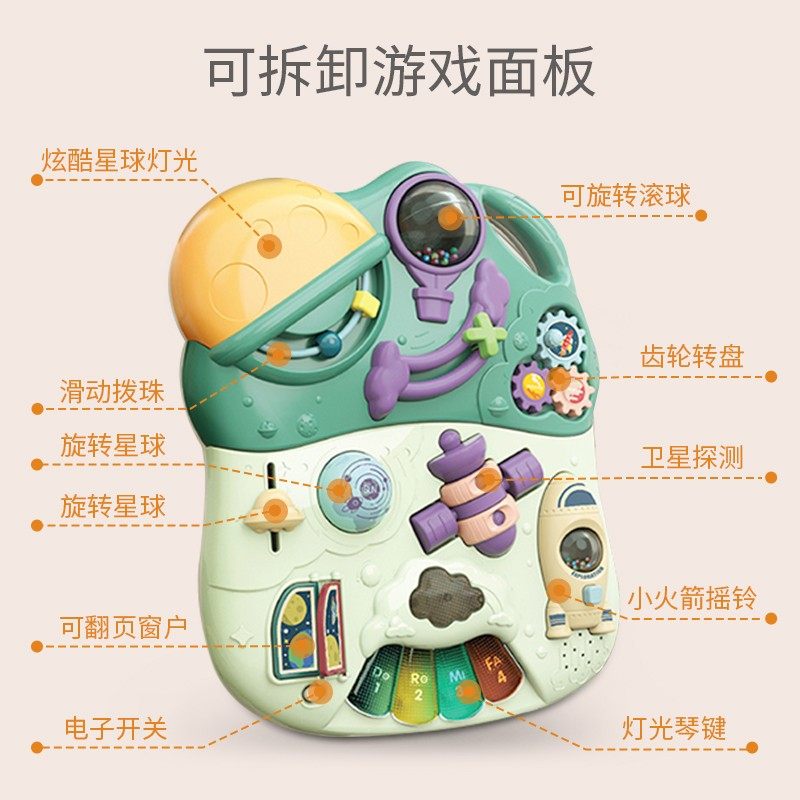 学步车宝宝学走路多功能助步玩具车 智域母婴手推学步玩具