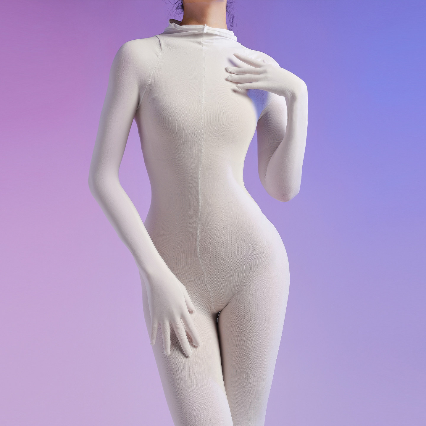 大码连体丝袜120D天鹅绒五指全包连裤袜男女款性感无痕紧身连体衣,淘宝优惠券,粉丝福利购,淘宝优惠卷