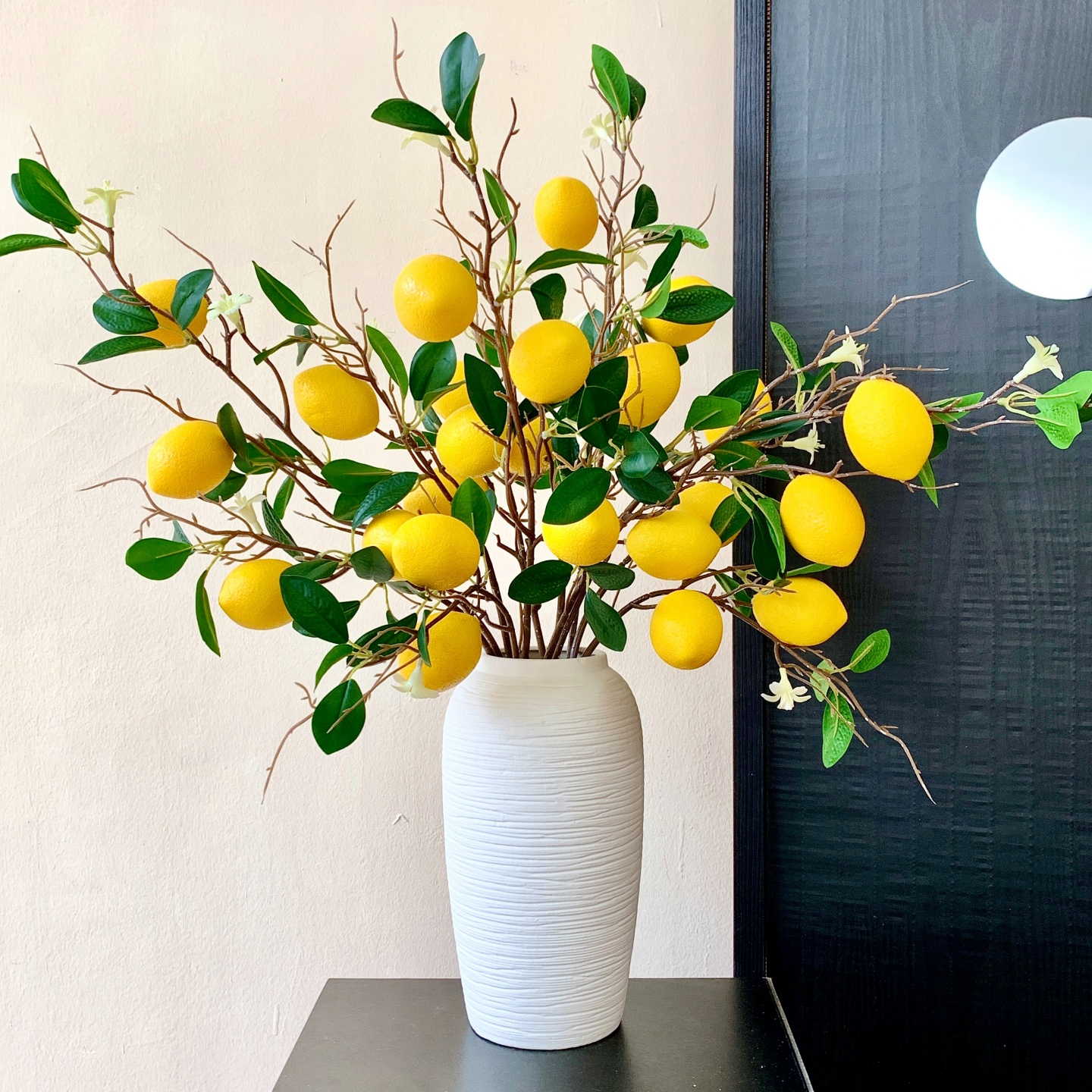 高端轻奢仿真柠檬果假花仿真花摆设插花花束室内客厅装饰花艺摆件 - 图2