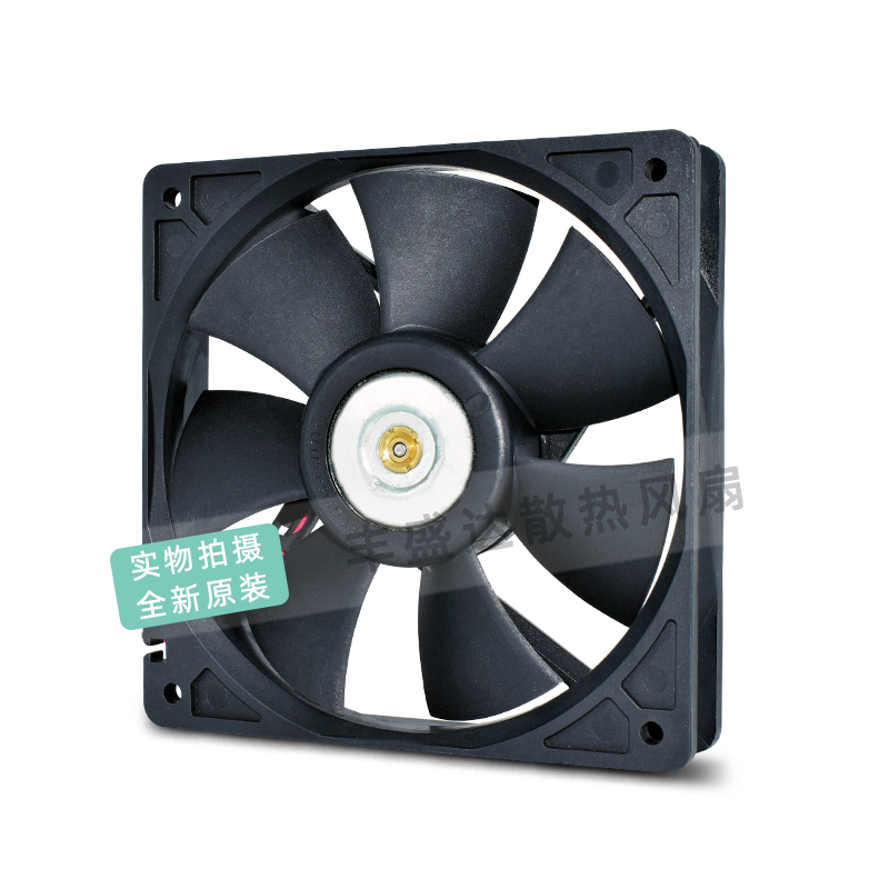 台达 AFB1212HH 12V 0.50A 12025 12CM双滚珠大风量机箱散热风扇-图1