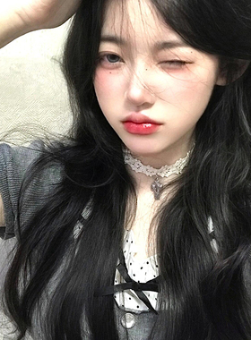 复古白色镂空蕾丝十字架颈链女