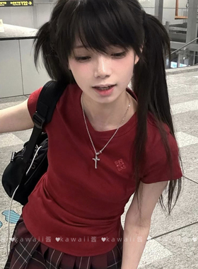 小底同款十字架钛钢项链