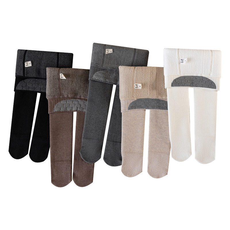 2026冬季新款儿童打底裤宝宝加绒加厚连裤袜纯色美拉德色保暖一体,淘宝优惠券,粉丝福利购,淘宝优惠卷