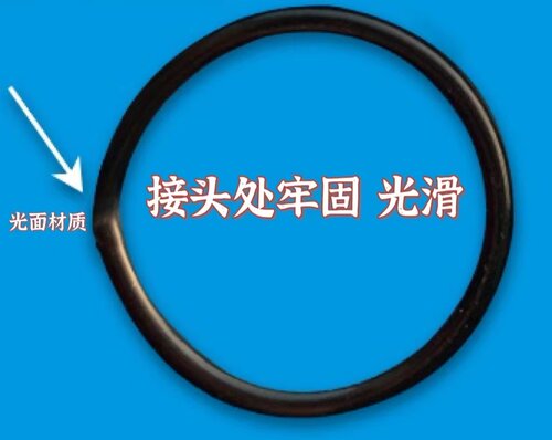 工业机械聚氨酯无缝耐高温进口黑色防静电O型带PU圆皮带支持定做 - 图1