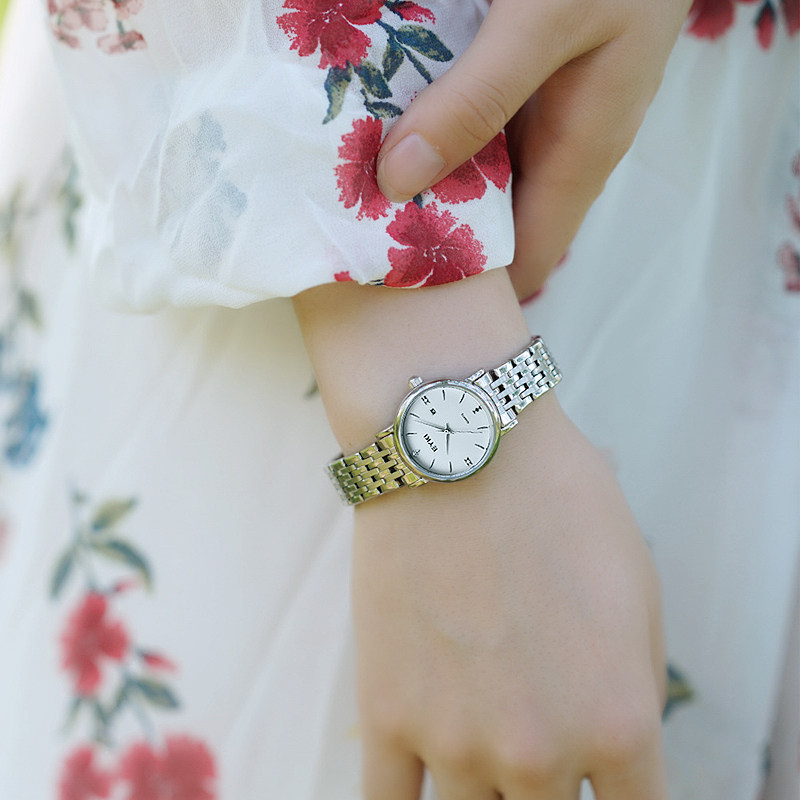 女钢带2019新款潮流气质eyki手表 艾奇奇时国产腕表