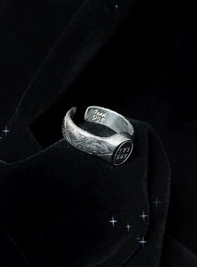 JOJO手枪戒指男款时尚个性设计感