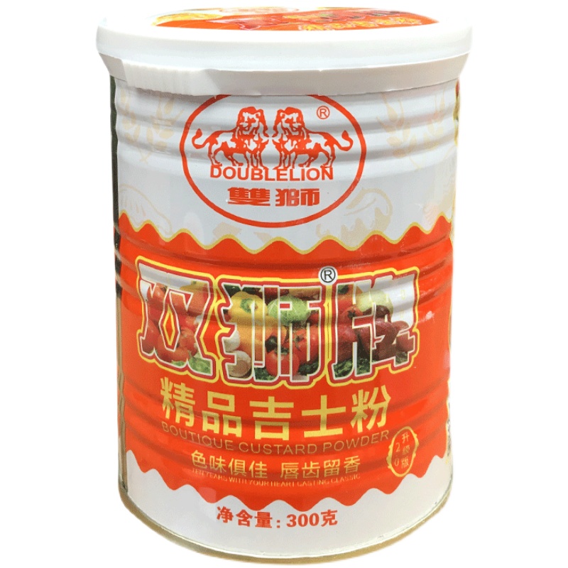 吉士粉300g卡仕达粉油条家用烘焙油炸即速溶布丁蛋挞蛋糕月饼商用 - 图3