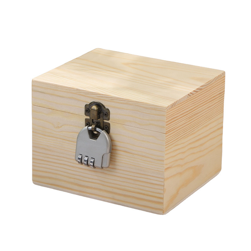 盲盒密码锁木盒带锁复古木盒子内销流量盲盒包装盒密码锁书盒创意,淘宝优惠券,粉丝福利购,淘宝优惠卷