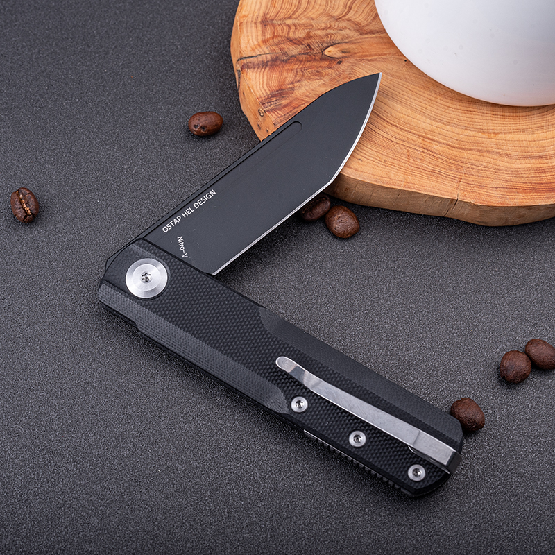 Real Steel 锐狮帝 G-Tanto 绅坦 EDC折刀 PVD刃面 双滚珠制动 - 图1