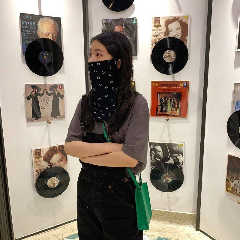 ins夏季时尚全脸防晒遮阳护脸护颈网红小红书素颜遮脸面罩女潮人 - 图2