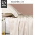 100 tấm Tencel mùa hè mượt mà ngủ trần truồng 1,5m1,8 mét cao cấp chất rắn màu lyocell giường đôi - Khăn trải giường ga giường đơn Khăn trải giường