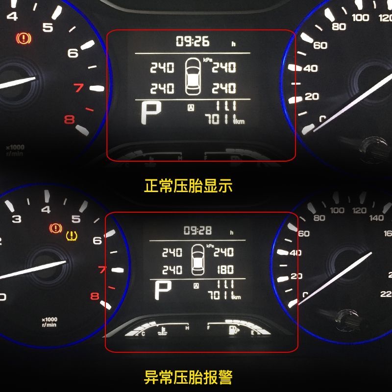 适用传祺GS3GS4GA4胎压监测器OBD升窗器原车仪表盘显示即插即用-图0