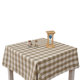 ໂຕະກາເຟໜາ sofa checkered tablecloth