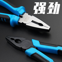 Upper Artisan Wire Pliers Industrial Grade Labor-saving Old Tiger Pliers Flat Mouth Pliers Multifunction Electrician Pliers 6 Inch 8 Inch Wire Breaking Pliers