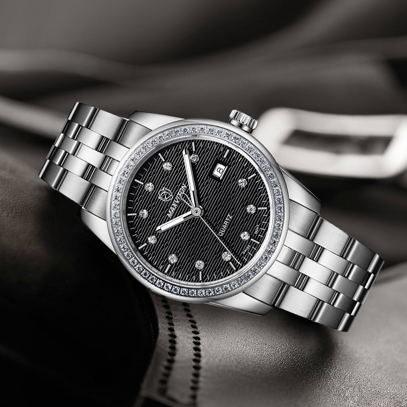 玛斯威顿女士防水女款时尚石英表 玛斯威顿国产腕表