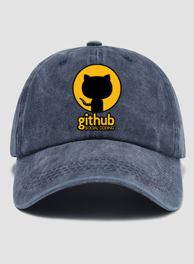 github章鱼码农极客男女水洗帽子