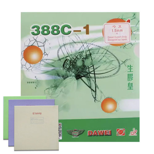 手工DIY生胶皇388C-1 + 艾弗特G2蛋糕海绵 飘怪下沉 乒乓生胶套胶 - 图0