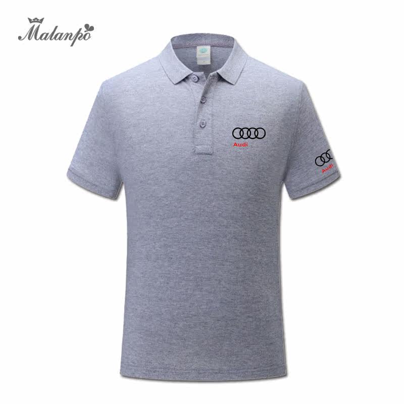 2020新款夏季奥迪4s店t恤工作服 马兰坡服饰Polo衫
