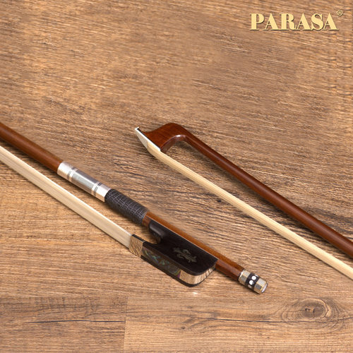 PARASA小提琴弓VPA10巴西绿檀木弓杆 圆弓弹性好 中提琴大提琴弓 - 图2