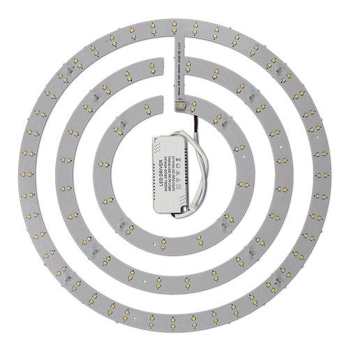吊扇灯LED替换吸顶灯圆形改造灯板变光灯片灯芯磁吸光源暖白螺旋 - 图3