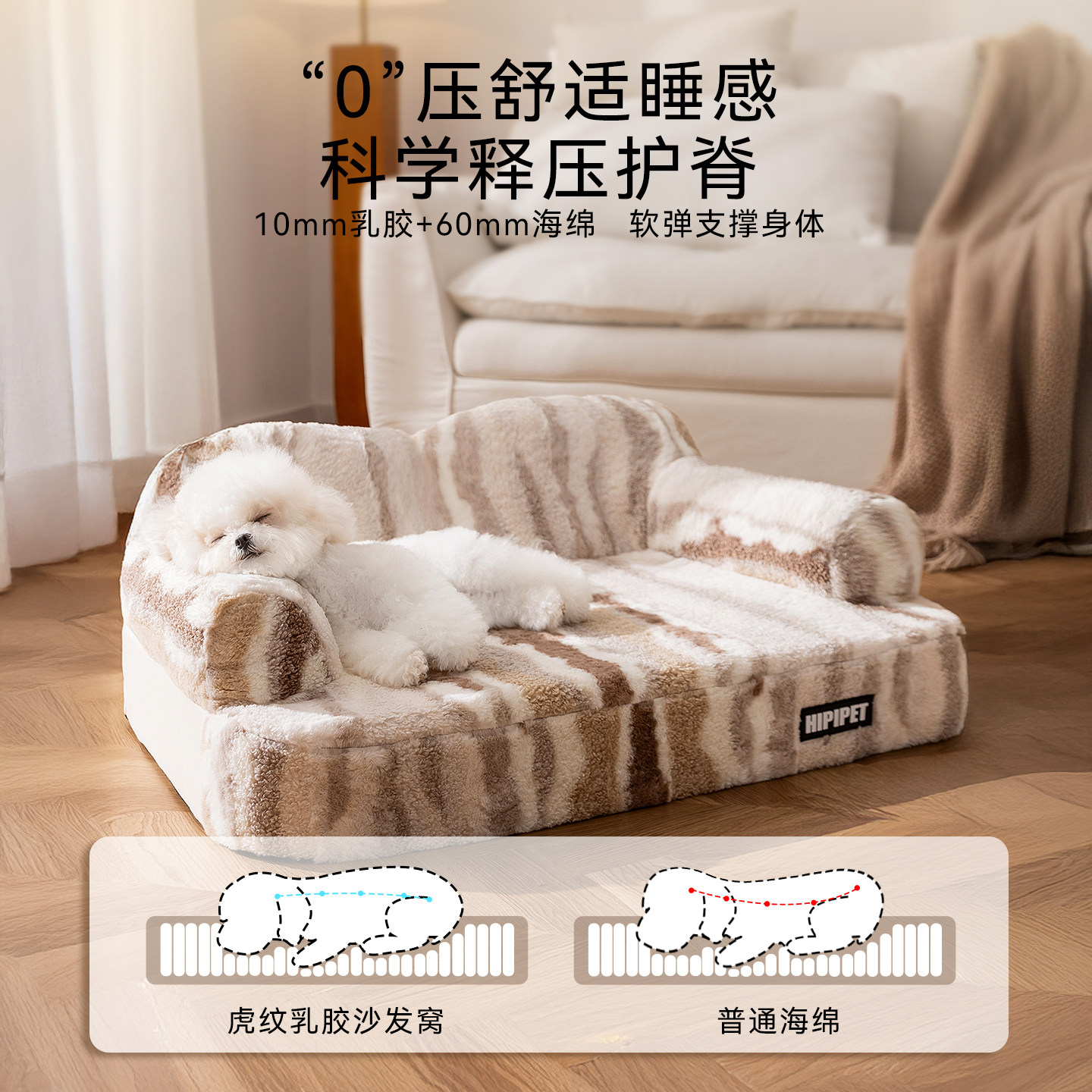 狗窝四季通用可拆洗冬季保暖狗床沙发可睡可躺新型乳胶窝冬天狗窝,淘宝优惠券,粉丝福利购,淘宝优惠卷