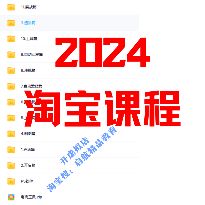 2024拼多多淘宝虚拟开店教程货源选品上架运营虚拟店自动发货教程 - 图2