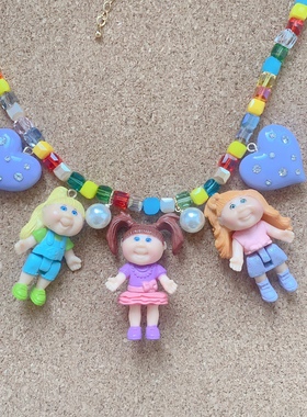 椰菜娃娃项链虞书欣杨天真宋妍霏明星同款项链环球影城迪士尼项链