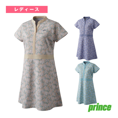 24年新款日本代购正品Prince王子女士网球羽毛球连衣裙速干 - 图3