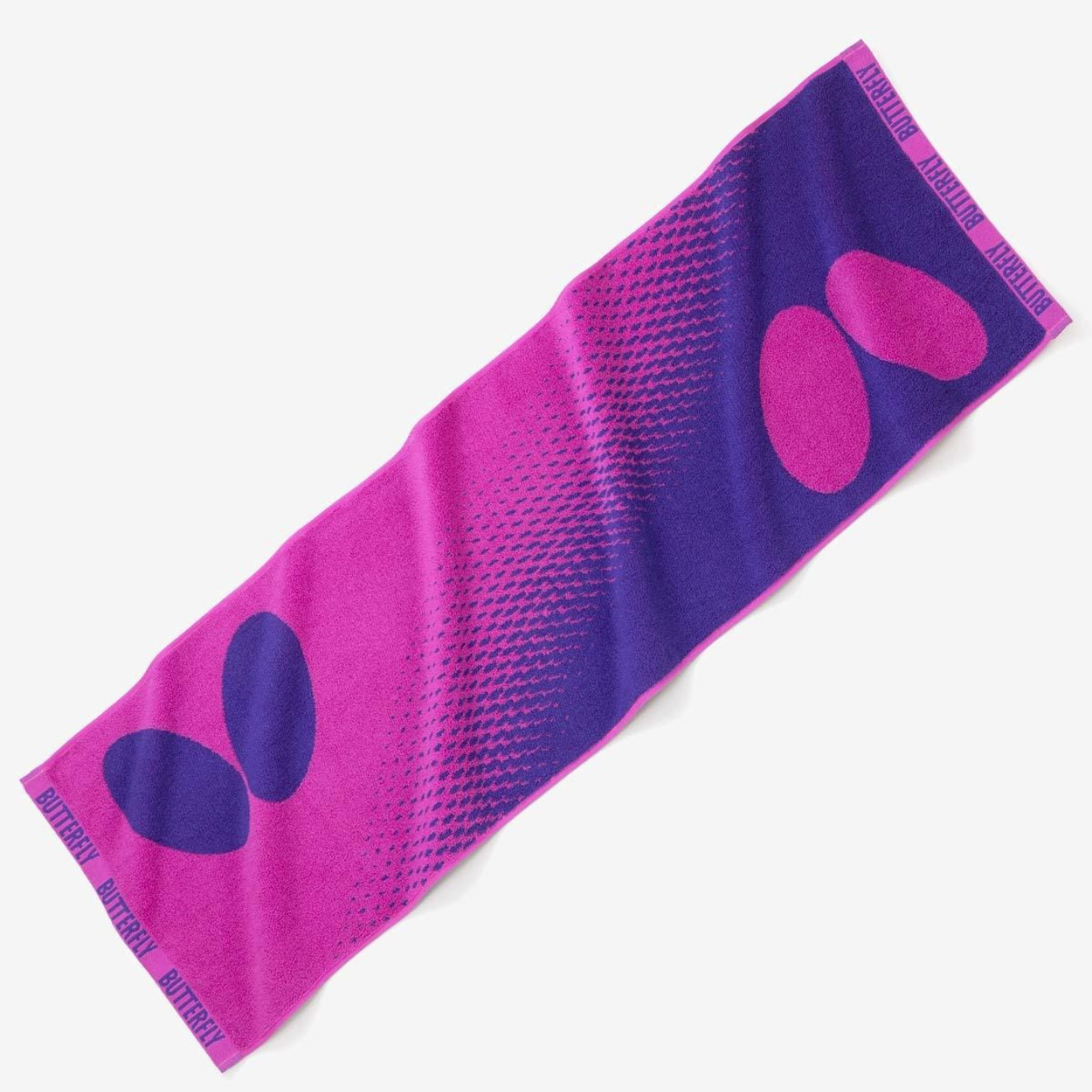 25年春日本代购正品Butterfly蝴蝶乒乓球运动毛巾长毛巾100%纯棉 - 图2