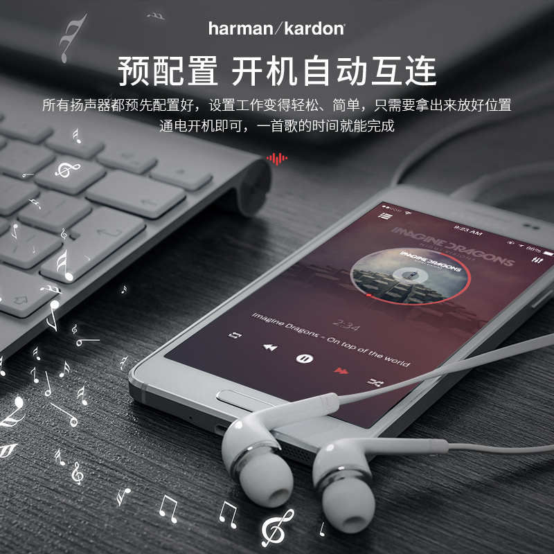 真无线环绕电视音箱 无线蓝牙家庭影院音响 5.1 Surround 哈曼卡顿 真无线环绕电视音箱 无线蓝牙家庭影院音响 5.1 Surround 哈曼卡顿