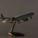 China Southern Airlines aircraft model 737787 passenger plane with wheels
