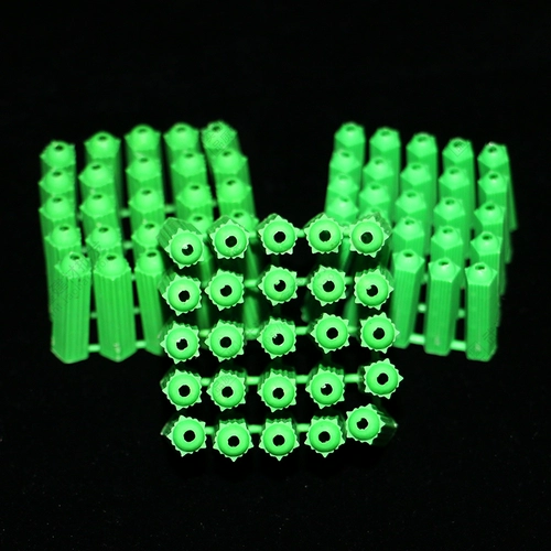 Пластическая заглушка 6 -мм пластиковая расширение трубка без винтов, поднимающихся автомобилей, используйте 8 -мм штепсельный клей для фиксированного выпрямителя Клей