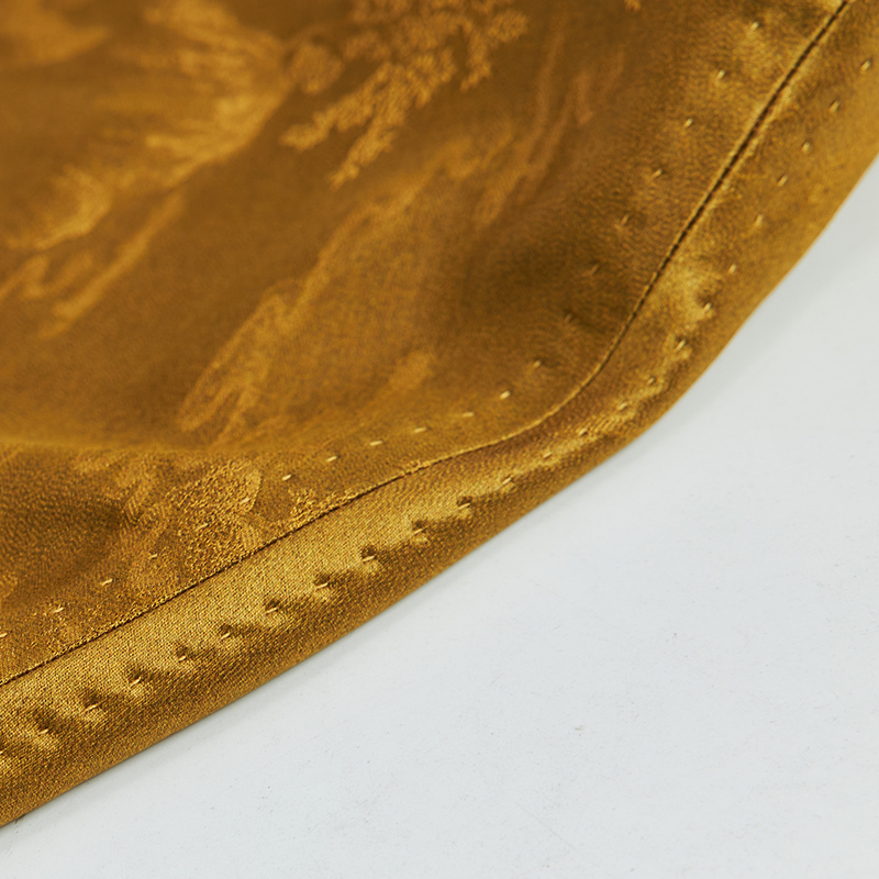 高端中老年唐装男中式真丝香云纱春秋外套中国风立领盘扣休闲上衣 - 图1