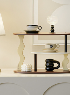 WOZOOM屋准家居玄关桌面钥匙收纳摆件客厅奶油风收纳置物杯架