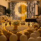 Indoor and outdoor balloon ceremony wedding proposal