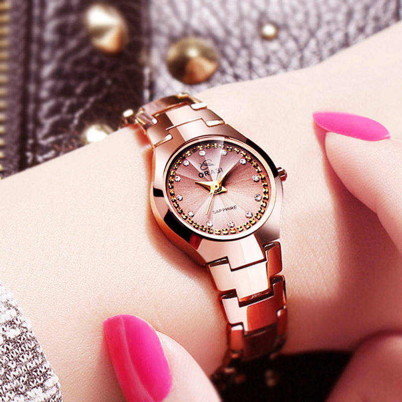 2020年新款正品名牌防水韩版石英表 欧力狮国产腕表