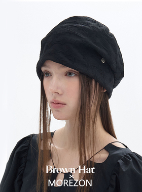 MOREZON【Brown hat Gorp Beanie】26春夏新款潮人时尚个性包头帽