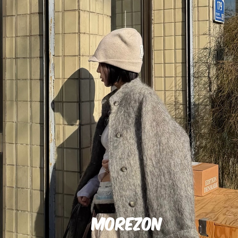 MOREZON【AWESOME NEEDS FLAP KNIT CAP】25AW百搭护耳针织包头帽