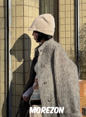 MOREZON【AWESOME NEEDS FLAP KNIT CAP】秋冬百搭护耳针织包头帽