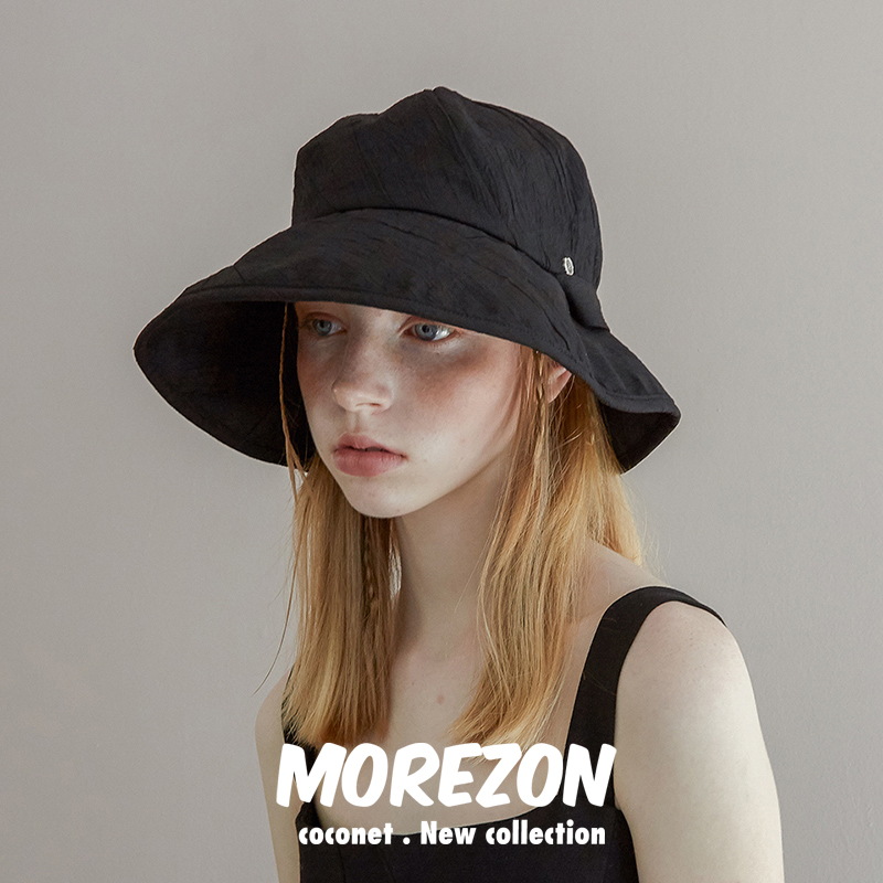 MOREZON【Brown hat 大檐渔夫帽】夏季轻便百搭潮人显脸小盆帽子 - 图2