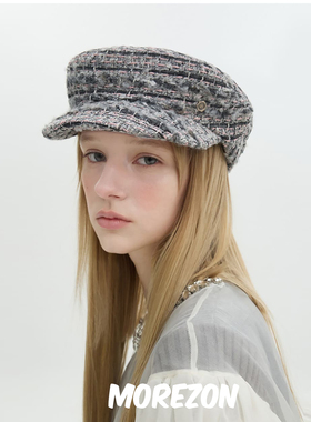MOREZON【Brown hat French Matroos】秋冬潮人法式小香风报童帽