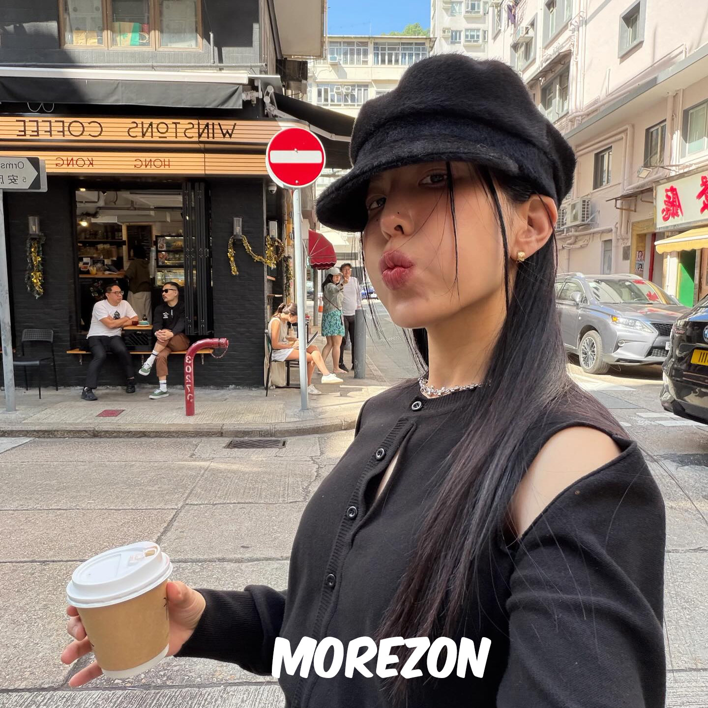 MOREZON【AWESOME NEEDS MODS CAP】25AW潮人百搭精致平顶报童帽